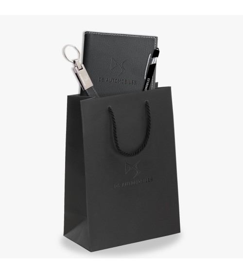 Sac Papier Premium Blanc finition Luxe 13x19 cm – Sacs Boutique Luxe - Sac Cadeau Haut de Gamme