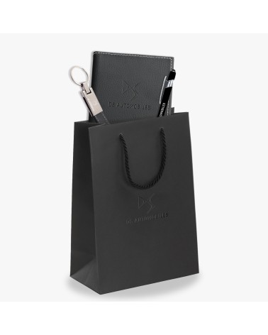 Sac Papier Premium Blanc finition Luxe 13x19 cm – Sacs Boutique Luxe - Sac Cadeau Haut de Gamme
