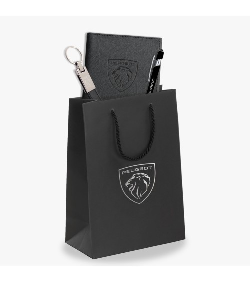 Sac Papier Premium Blanc finition Luxe 27x32 cm – Sacs Boutique Luxe - Sac Cadeau Haut de Gamme
