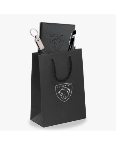 Sac Papier Premium Blanc finition Luxe 27x32 cm – Sacs Boutique Luxe - Sac Cadeau Haut de Gamme