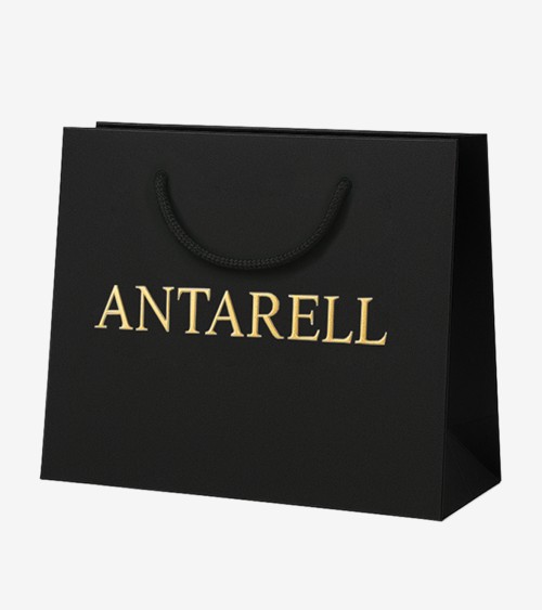 Sac Papier Luxe Noir...