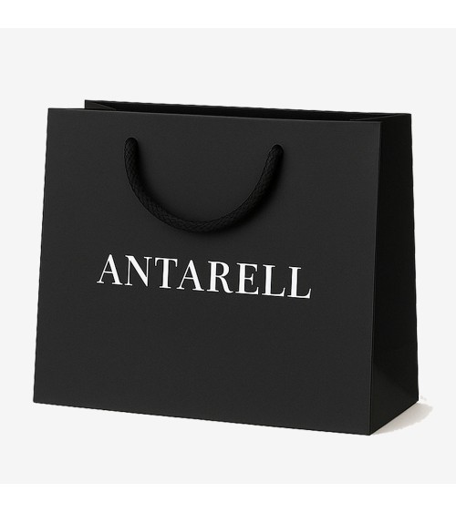 Sac Papier Luxe Noir PERSONNALISABLE pour Boutique L43 x H32 x P14 cm (XXL) – Dorure Logo