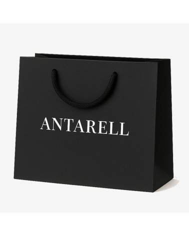 Sac Papier Luxe Noir PERSONNALISABLE pour Boutique L43 x H32 x P14 cm (XXL) – Dorure Logo