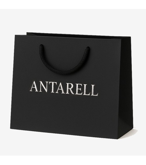 Sac Papier Luxe Noir PERSONNALISABLE pour Boutique L43 x H32 x P14 cm (XXL) – Dorure Logo