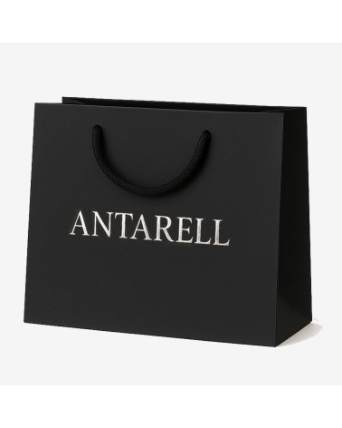 Sac Papier Luxe Noir PERSONNALISABLE pour Boutique L43 x H32 x P14 cm (XXL) – Dorure Logo