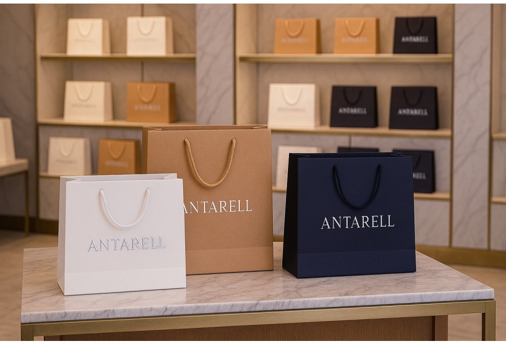 Sacs Papier Luxe Personnalisés par ANTARELL