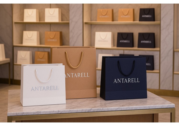 Sacs Papier Luxe Personnalisés par ANTARELL