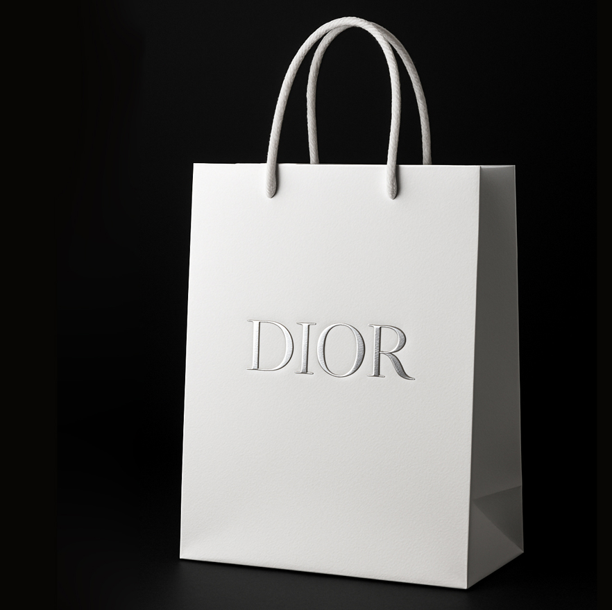 Sacs Papier Luxe BLANC